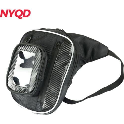 Waterproof Motorcycle Bag Mobile Phone Bag Suitable for 6 Inch Mobile Phone Screen Knight Waist Bag Leg Bag