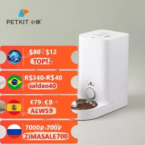 Mijia PETKIT Smart Cat Feeder Automatic Bowl Pet Cat Feeder Never Stuck Feeder Fresh Pet Food Dispenser Cibo Gatto