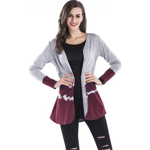 Cardigans for women 2020 Autumn winter new fashion coat cardigan medium length versatile knitwear women