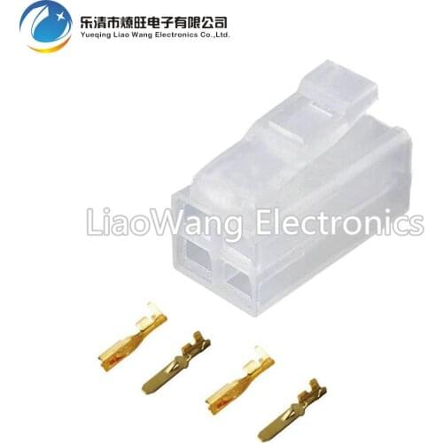 10 Sets Automotive connector 4 hole DJ7041-3.5-11 4P plastic shell and terminal