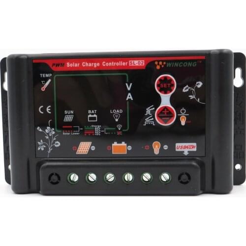 10A 20A 30A 12V 24V 3.7V 12.8V 25.6V 11.1V 14.8V 22.2V LI LI-ION NI-MH LiFePO4 Battery Solar Panel Charge Controllers Regulator