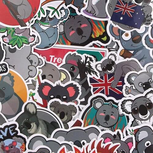 20set BH1024 Blinghero Koala Animals Stickers 38Pcs/set Cartoon Stickers Scrapbooking Laptop Car Sticker Decals Album Collection