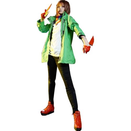 2021 Anime Game Undertale Frisk Chara Cosplay Costume Only Overcoat