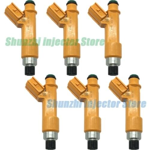 6pcs Fuel Injector Nozzle For Toyota AVANZA OEM 23250-BZ010 23209-BZ010 23250BZ010 23209BZ010