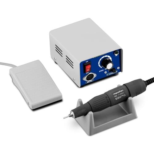 65W Strong Marathon Escort-3 pro control box 35000RPM DC 30V H37L1 Micromotor Handpiece Electric Manicure Drills Nail Art Tool