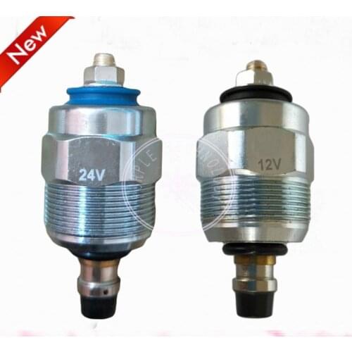 Free shipping diesel fuel VE pump solenoid valve for cummins isuzu iveco