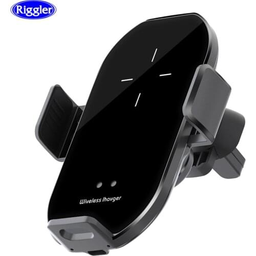 Infrared Induct Wireless Car phone Charger Holder Qi 10W Fast Charge Mount foriphone11 pro 11 XS XR for Samsung S10 Note10