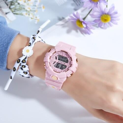 Electronic Digital Watch Multifunctional Fashion Watch Casual Wrist Watch For Women Girls XIN-Shipping