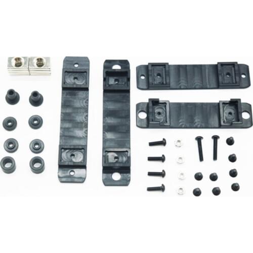 Invisible Car Shell Column Magnetic Body Post Mount for 1/10 TRAXXAS TRX4 Defender Bronco RC Car Parts Accessories