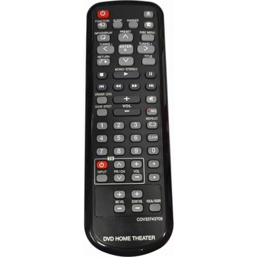 NEW Original COV33743709 for LG DVD HOME THEATER Remote control Fernbedienung