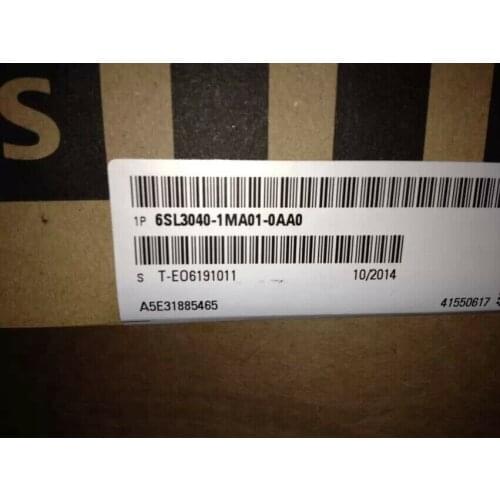 New SIEMENS 6SL3040-1MA01-0AA0 control unit free shipping
