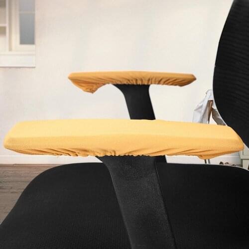 1 Pair Removable Chair Armrest Cover Elastic Protector Office Decoration Armchair Computer Chair Cover Lift Elastic Protector