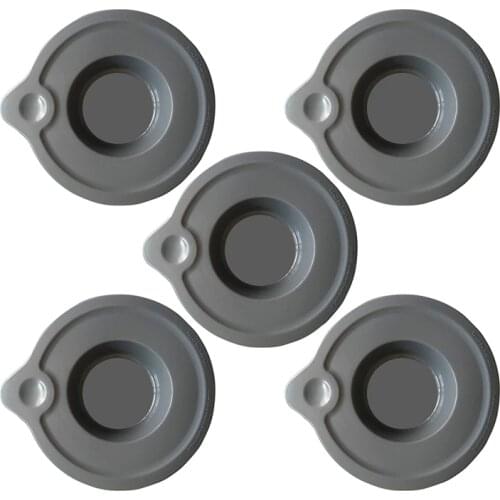 5Pcs Glass Bowl Cover Spare Replacement Parts With Pouring Spout For Kitchenaid K5GB KSM5GB 5 Quart Tilt-Head Stand Mixers