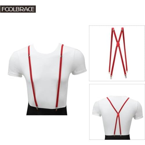 1cm Skinny Suspenders Women Mens Unisex Slim Thin Trouser Straps Adjustable Braces Clip-on Pants Suspenders Belt