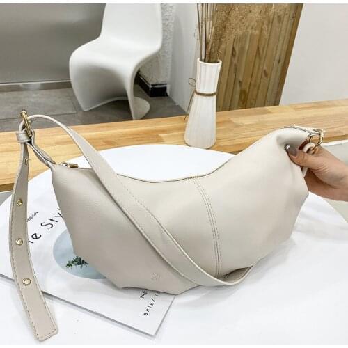 Handle Bag Women Retro Handbag PU Leather Shoulder Totes Underarm Vintage Top Handle Bag Female Small Subaxillary Bags Clutch