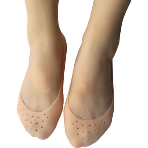 1 pair Sport Silicone Socks Foot Bunion Plantar Fasciitis Toe Separator Corrector Straightener Brace Hallux Valgus Orthosis