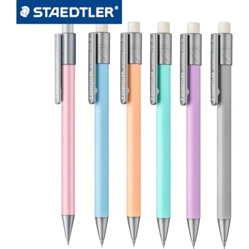 1Pcs German STAEDTLER Macaron color system 0.5mm automatic pencil 777-05BKPA student writing is not easy to break