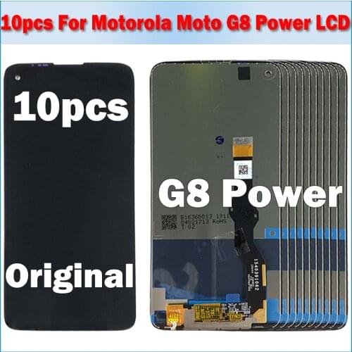 10pcs 100% Original New Tested For Motorola Moto G8 Power XT2041 Lcd Screen Display Touch Glass Digitizer Assembly