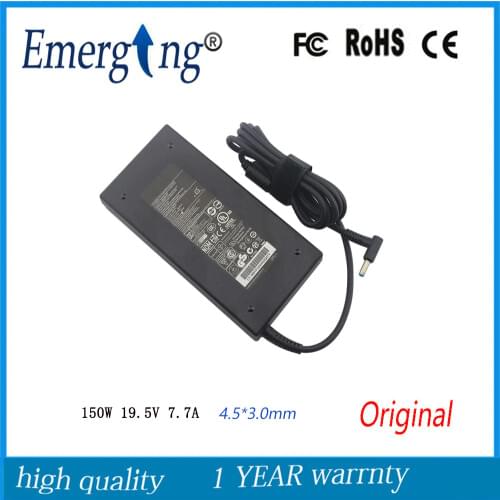 19.5V 7.7A 4.5*3.0mm 150W New Original AC Laptop Adapter 4.5*3.0mm For Hp TPN-Q173