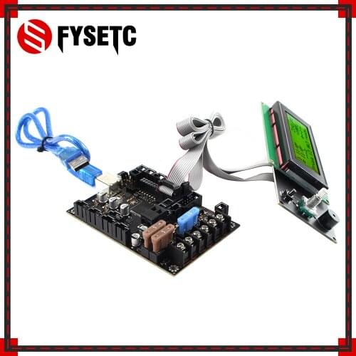 2004 LCD Display + EinsyRambo 1.1b Mainboard For Prusa i3 MK3 With 4 Trinamic TMC2130 Control 4 Mosfet Switched Outputs