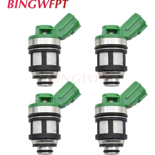4PCS Fuel Injector Nozzle 16600-1S700 JS4D-5 JS4D2 For Nissan Frontier Pickup Xterra 2.4L KA24DE Pickup KA24E
