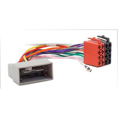 FEELDO 100Pcs Car Adapter Wire Harness For Honda 2008+ CD Radio Wiring Convert To ISO Connector #AM6230