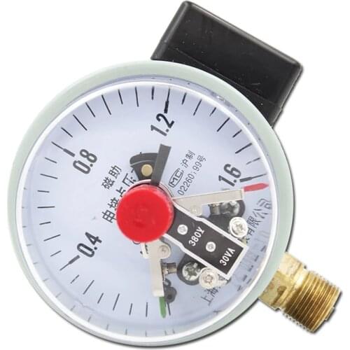 Diameter 100mm Direct Contact Pressure Gauge with Surface Vacuum Gauge Pressure Controller Measuring Tool