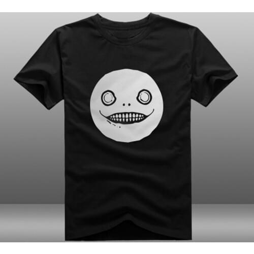 Game NieR:Automata Emil T-shirt Cosplay T Shirt Cotton Short Sleeve Tops Tees Men