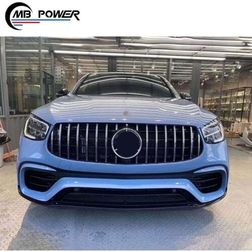 GLC class GLC63S old to new body kit fit for high quality 2020 year GLC class GLC63S old to new front bumper grille body kit