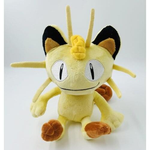 20CM Anime Games Pokemon Series Meowth Plush Stuffed Toys Soft Pillow A Birthday Present For Children