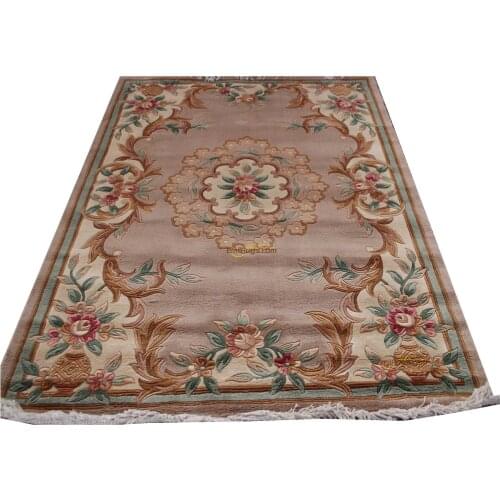 Rug for living room french About machine made Thick Plush Savonnerie 137X198cm 4.5X6.5' DY006 639gc85savyg28