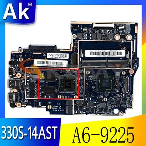 For Lenovo ideapad 330S-14AST laptop motherboard W/ CPU A6 9225 GPU R530 2G RAM 4G FUR 5B20R32746 5B20R32744 Mainboard