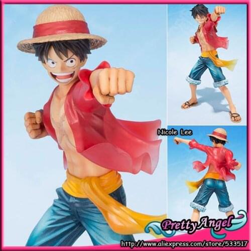Original Bandai Tamashii Nations Figuarts ZERO One Piece Monkey D. Luffy -5th Anniversary Edition- Action Figure