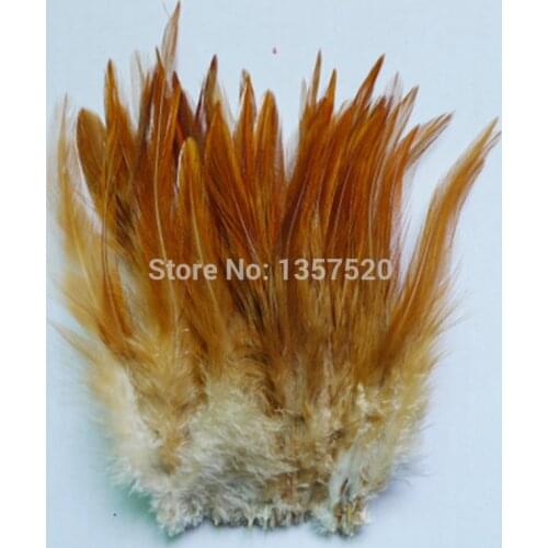 Wholesale natural 50pcs/lot Beautiful Natural color Pheasant Neck Feathers 10-15cm/4-6'' DIY Christmas tree decorated Accessory