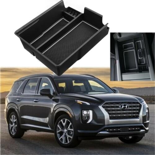Car Center Console Armrest Arm Rest Storage Box Container Organizer Case Tray Organizer For Hyundai For Palisade 2020