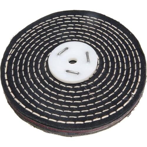 1pc 6'' Polishing Buffing Wheel Industrial Metal Car Polishing Wheel Mop Disc Rotary Polishing Grinder Machine Tool Accessories