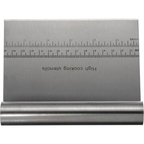 Stainless Steel Pizza Dough Scraper Cutter Kitchen Flour Pastry Cake Tool Gadget Kitchen Accessories