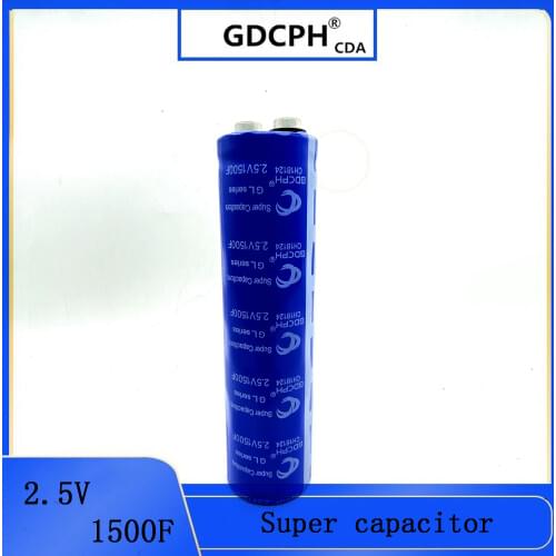 Super Capacitor Spot Welding Electromechanical Container 2.5V1500F Large Capacity Capacitance Fala Capacitor can be used as modu
