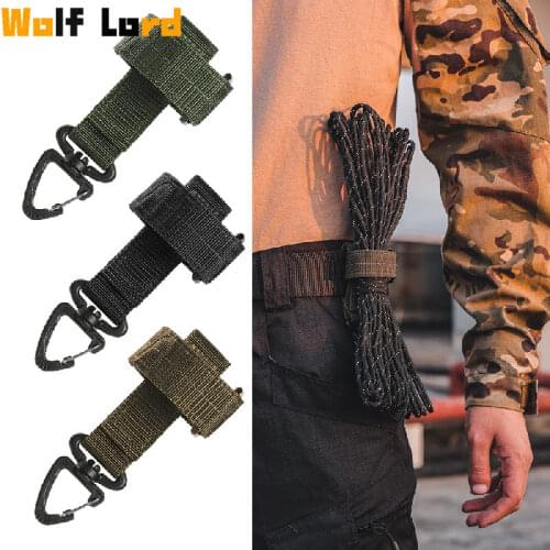 Tactical Outdoor Glove Hook Multifunction Carabiner Military Rope Buckle Camping Tool Climbing Hunting Equipment Hanging Buckle