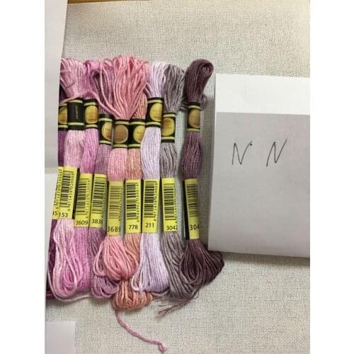 TOP CXC 5 pieces cross stitch threads / cross stitch embroidery thread / Custom threads colors 11