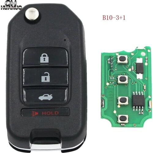 Universal B10-3+1 Remote Control Smart Car Key Fob B Series H Style for KD900 KD900+ KD-X2 URG200 Mini KD