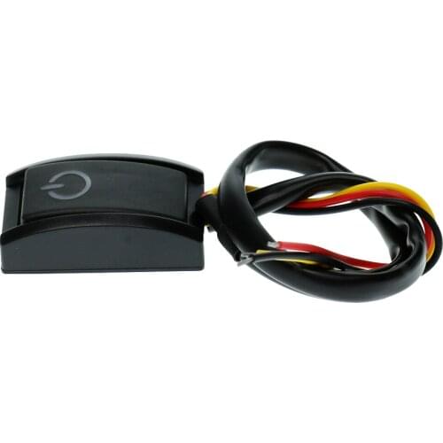 High Quality Car Vehicle Push Button Switch On/Off Control 200mA 2.4W with 30cm Power Cable