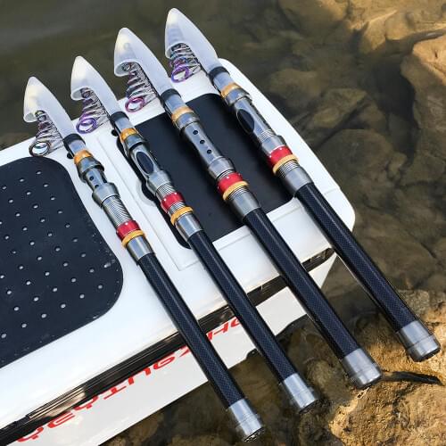 GHOTDA High Carbon Portable Telescopic Fishing Rod Carp Fishing Fishing Tackle 1.8M 2.1M 2.4M 2.7M 3.0M 3.6M