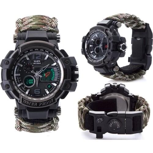 Woonun Compass Watch