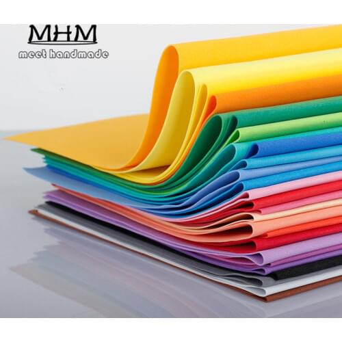 10pc/lot 50*50cm 1mm Scrapbooking Crafts color craft EVA Sponge Foam sheet Paper DIY Gift Decorative Arts scrapbook material