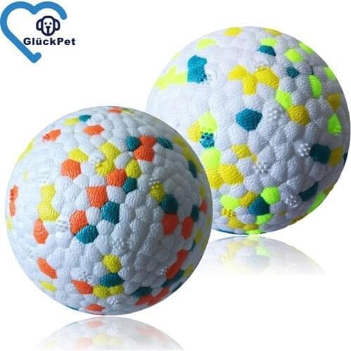 3 Inch Dog Toys Balls for Throwing, Interactive Dog Toys Herding Ball for Dogs, Ball Toys for Medium and Large Dog Pet, 2 Pack