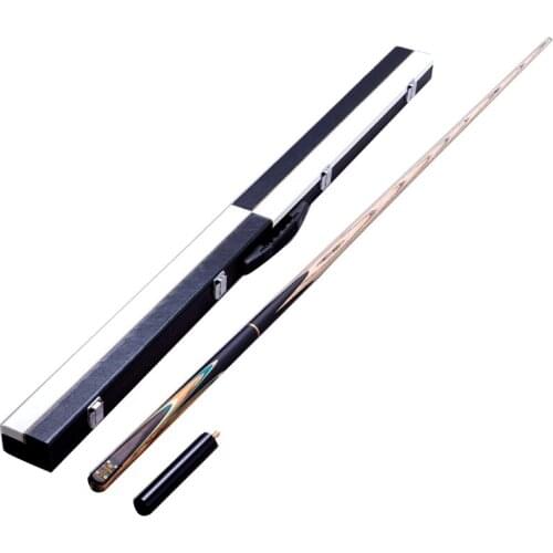 New Hand-made 3/4 Snooker Cues Stick Billiard 9.7mm Tip With Billiards Cue Case Set 2 Options China 2016