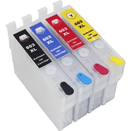 INK WAY 603 Chipped Empty Refillable Ink Cartridge For XP-2100/XP-2105/XP-3100/XP-3105/XP-4100/XP-4105 WF-2810, 2830,2835