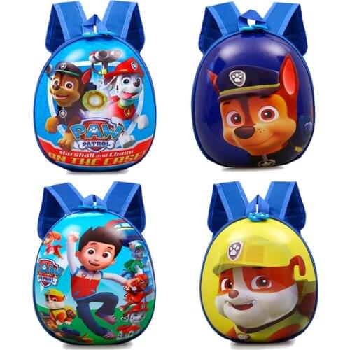 Paw Patrol Childrens School Bag Kindergarten Boys and Girls Baby Backpack Korean Eggshell Kids Backpack Childrens Backpack