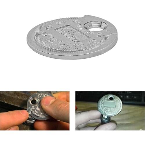 Ignition spark plug Gap Gauge tool Caliber Measuring Tool 0.6-2.4mm Range Spark Plug Gage Gap Tool Feeler